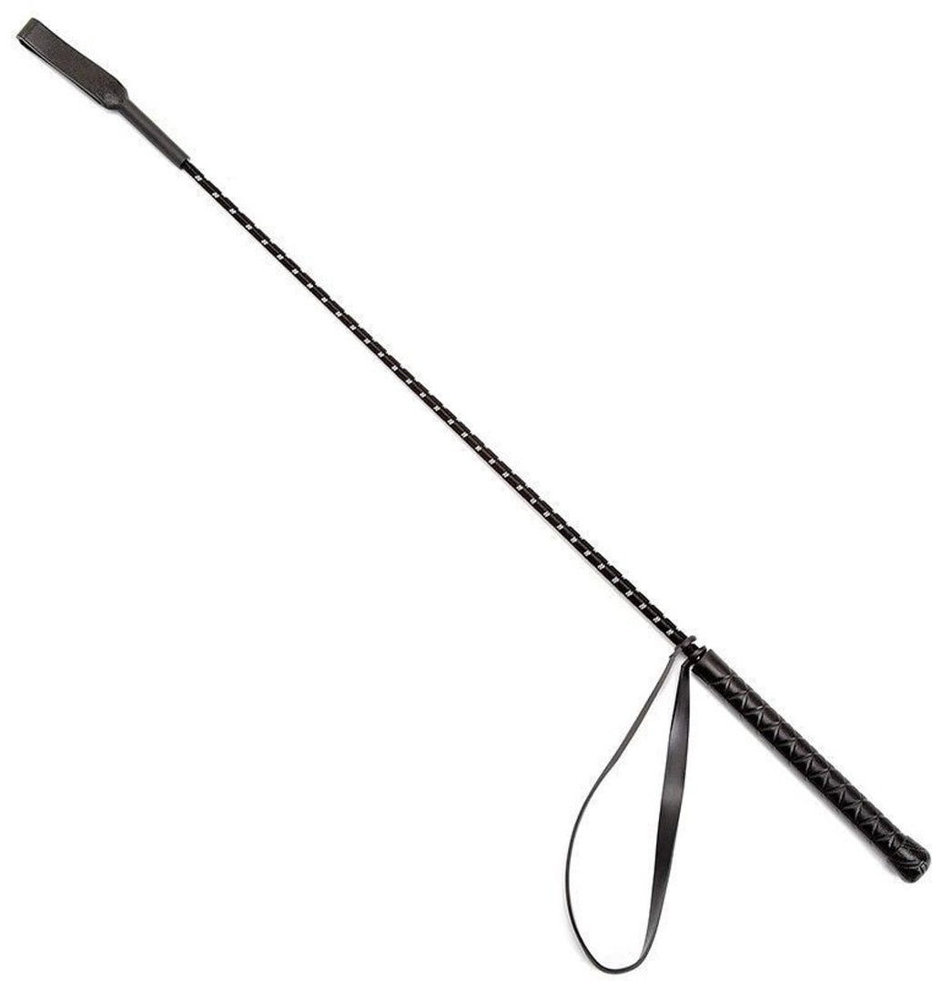 Gadgetzan® Dressuurzweep - Paardrijzweep voor paarden Springzweep Jockey Racezweep Springpaardrijden - Zwart 65cm