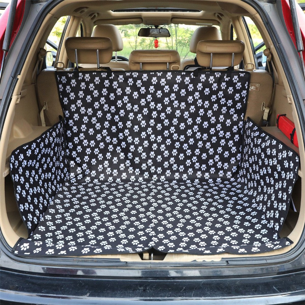 Gadgetzan® Waterdichte Honden Autobeschermhoes Achterbank – Antislip en Krasbestendig – Beschermmat voor Auto en Kofferbak – Reismat voor Huisdieren